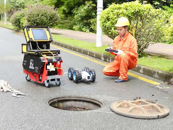 仁兴镇管道机器人检测